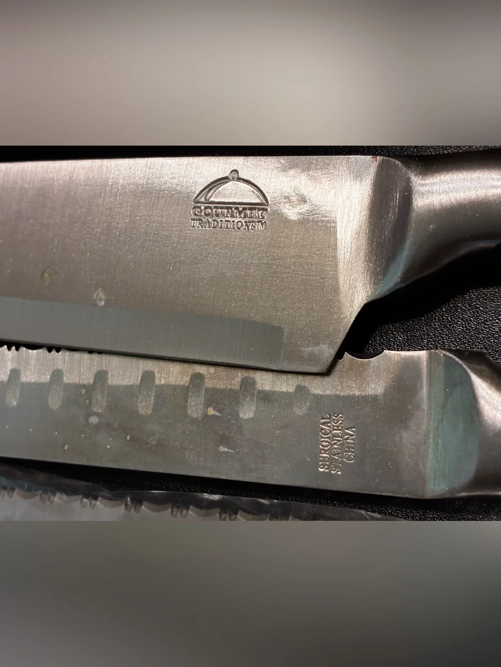 Gourmet Tradition Stainless Steel industrial Carving and Serving Knife Set
